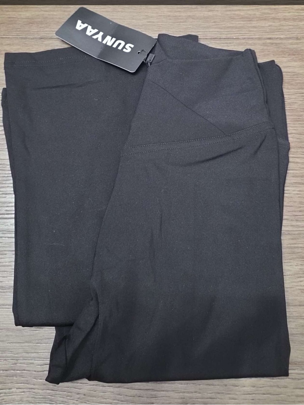 Sunyaa Black Flare Leggings - XS